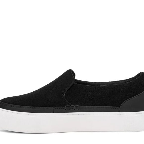 NWT UGG Zilo Slip-On Sneaker – Black Suede – Women’s Size 9 - Picture 9 of 10